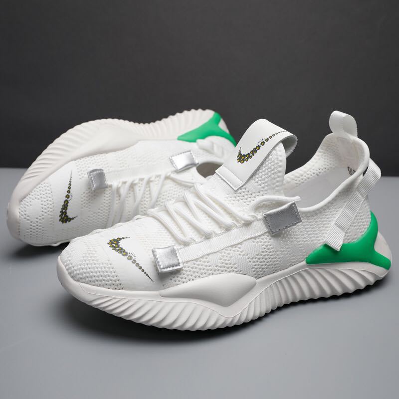 夏季透气飞织男鞋网鞋休闲百搭韩版薄款运动春季2020潮流新款潮鞋