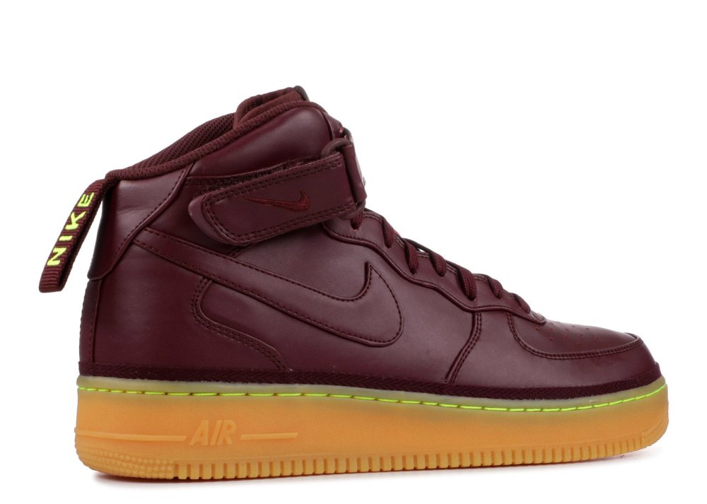 AIR FORCE 1 '07 MID LV8  NIGHT MAROON