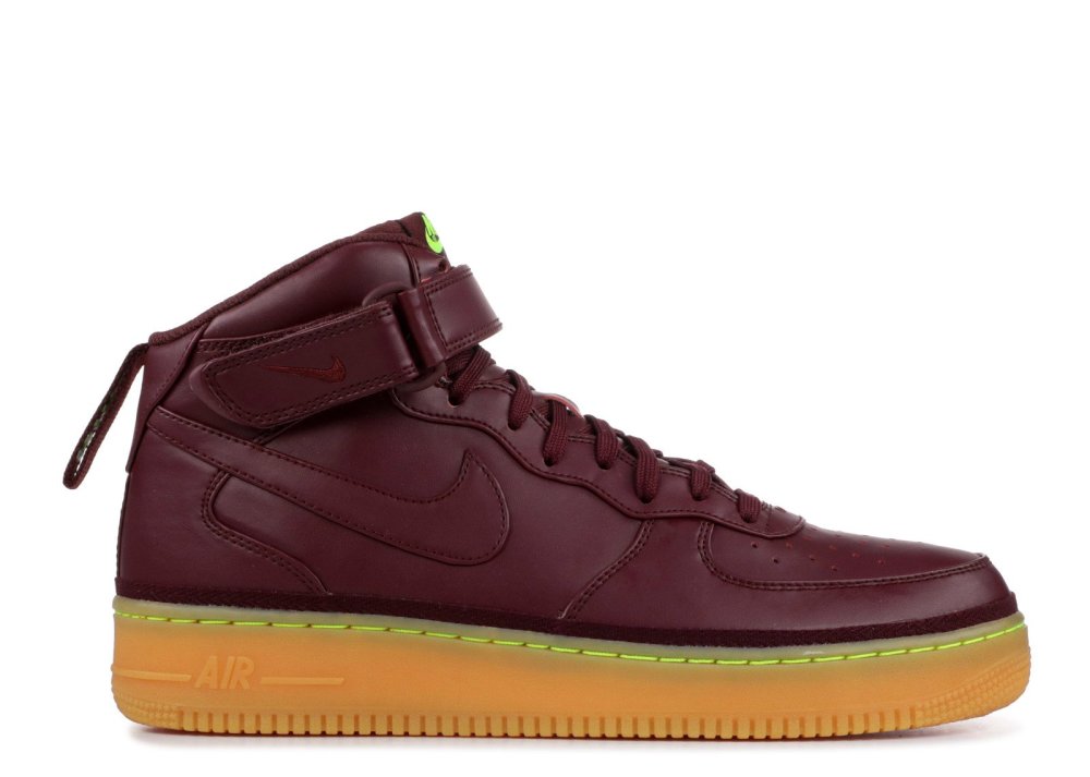 AIR FORCE 1 '07 MID LV8  NIGHT MAROON