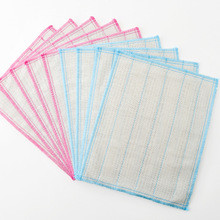 不粘油洗碗布8层28/30加棉不掉毛吸水 厨房抹布 竹纤维洗碗巾