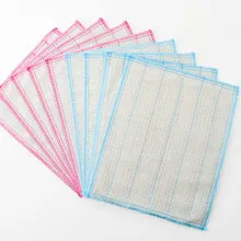 不粘油洗碗布8层28/30加棉不掉毛吸水 厨房抹布 竹纤维洗碗巾