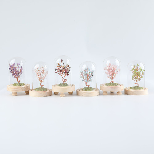 Crystal wishing tree decorations