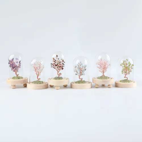 Crystal wishing tree decorations