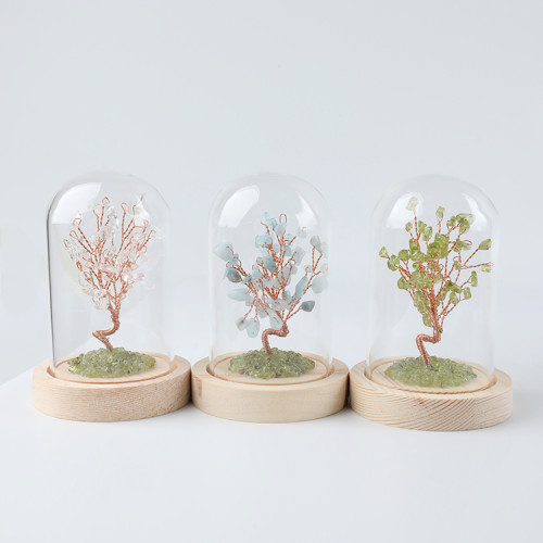 Crystal wishing tree decorations