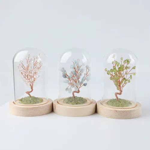 Crystal wishing tree decorations