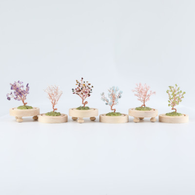 Crystal wishing tree decorations