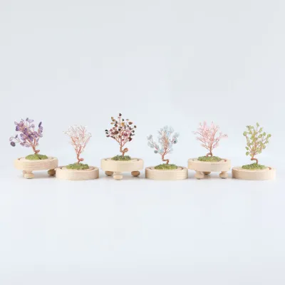 Crystal wishing tree decorations
