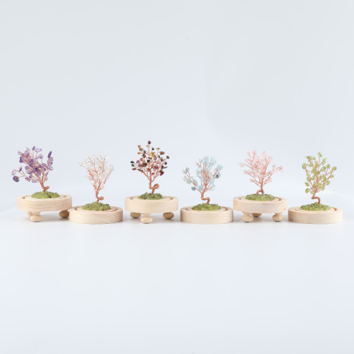 Crystal wishing tree decorations