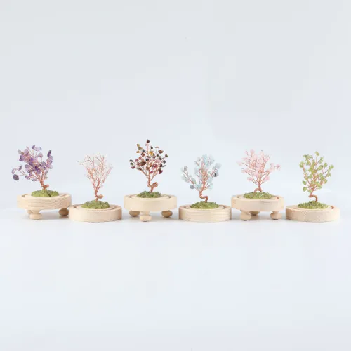 Crystal wishing tree decorations