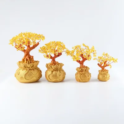 Topaz tree ornaments