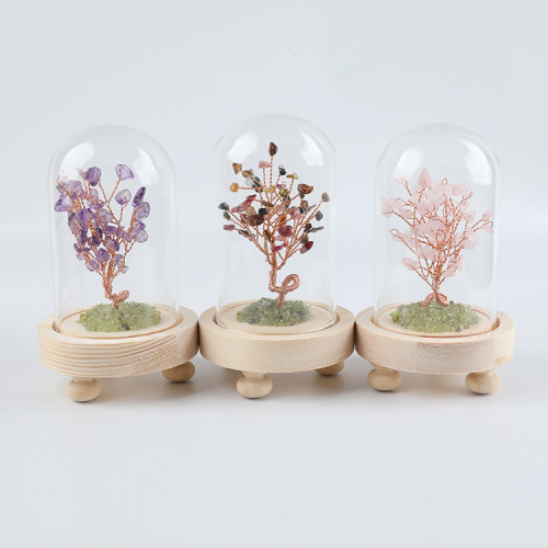 Crystal wishing tree decorations