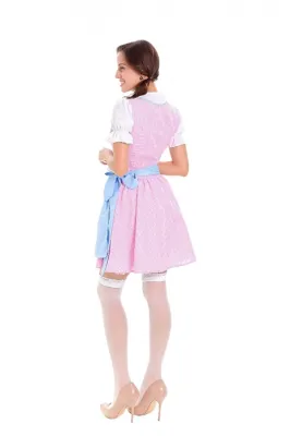 Halloween Beer Festival Maid Costume Beer Girl Costume Pink