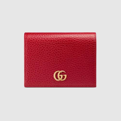 구찌 [GG 마몽] 가죽 카드 케이스 (3 Colors) 456126 CAO0G 1000