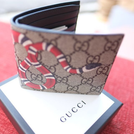 구찌 스네이크 프린트 GG 수프림 지갑 451268 K551N 8666