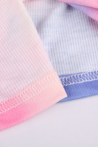 Tie Dye Twist Detail Tank Top