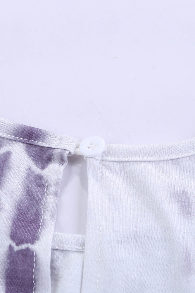 Magic Maker Grey Multi Tie Dye Dress