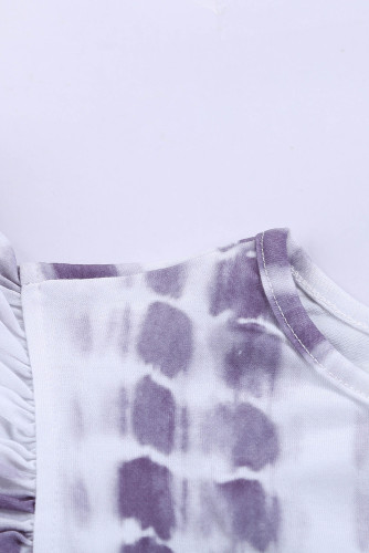 Magic Maker Grey Multi Tie Dye Dress