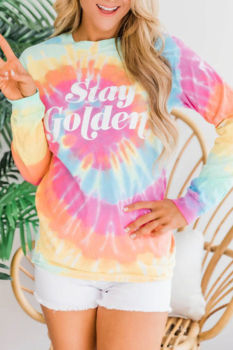 Stay Golden Tie-dye Sweatshirt