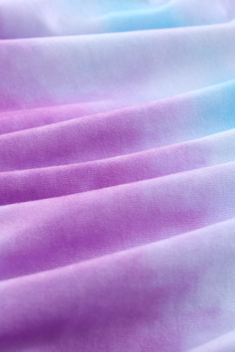 Magic Maker Purple Multi Tie Dye Dress