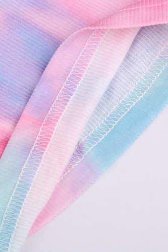 Tie Dye Twist Detail Tank Top