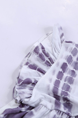 Magic Maker Grey Multi Tie Dye Dress