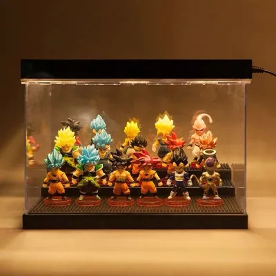 Anime Peripheral Dragon Ball Figure Goku Gohan Doll Model Decoration Trendy Blind Box Collection Creative Gift
