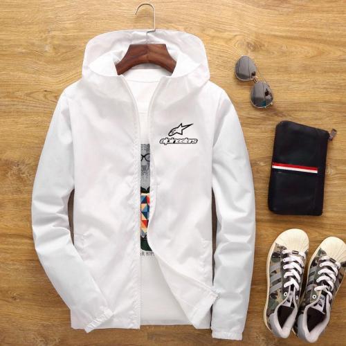 Alpinestars Jacket Men's Windbreaker 2020 SpringAutumn New Alpine Star Jacket Men's Windbreaker Pilot Hooded Jacket Male 6XL 7XL