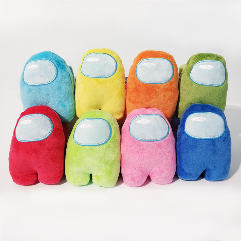 10CM Among Us Game Plush Dolls Cartoon Pillow Toys Anime Figure Multicolor Doll Chirldren Aciton Figure Model Christmas Gifts