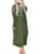 Women Casual Long Sleeve Dresses Empire Waist Loose Dress with Pockets