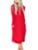 Women Casual Long Sleeve Dresses Empire Waist Loose Dress with Pockets