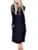 Women Casual Long Sleeve Dresses Empire Waist Loose Dress with Pockets
