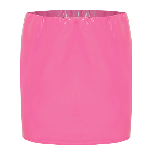 Women's skirt sexy bright leather wrap skirt miniskirt mini  skirts womens 2020  plus size skirt leather skirt skirts womens