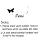 with butterfly