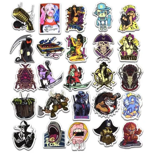 Terror Cartoon ( 100 Pcs )