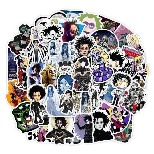 Edward Scissorhands Cartoon ( 50 Pcs )