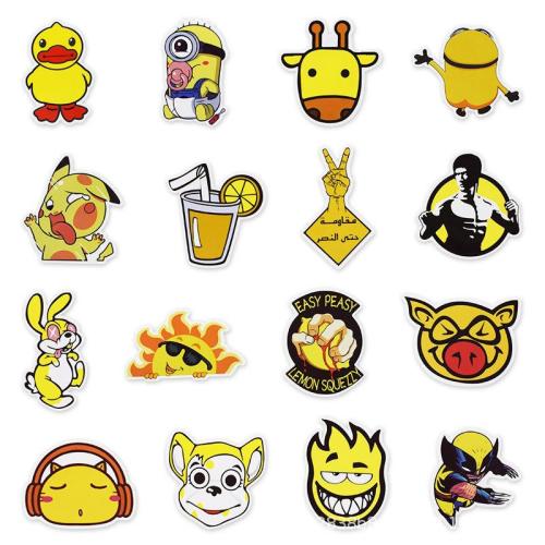 Yellow Cartoon ( 50 Pcs )