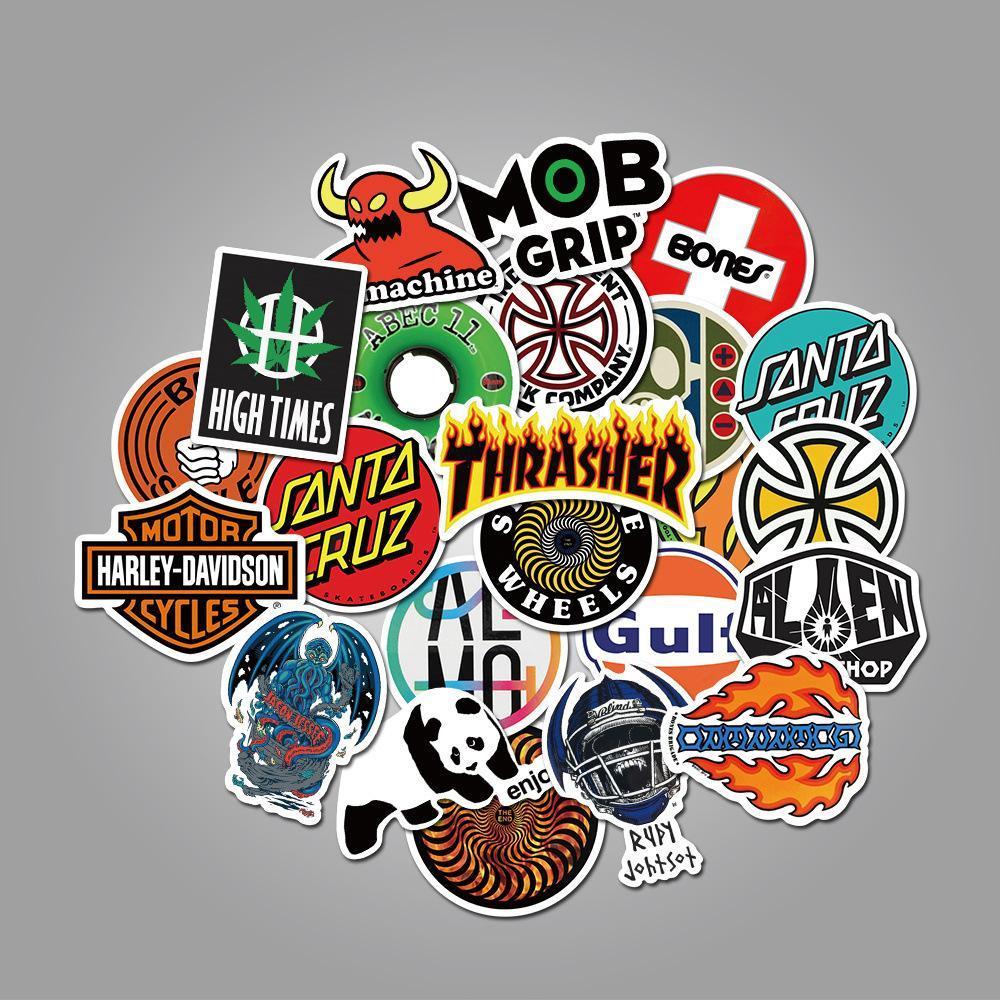 Skateboard Brand ( 50 Pcs )