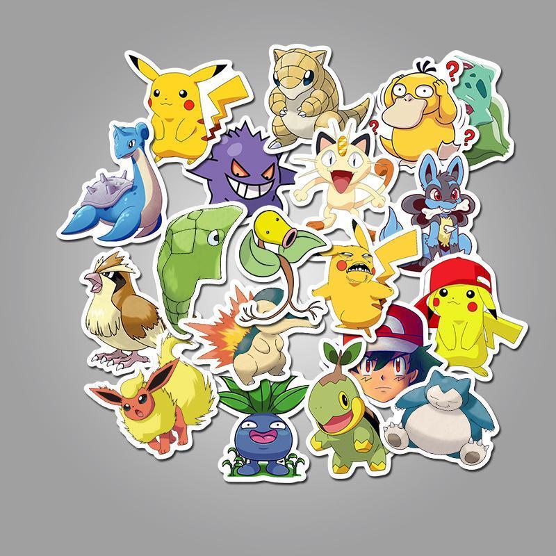 Pokemon Pet Cartoon ( 50 Pcs )