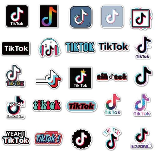 TikTok logo( 50 Pcs )