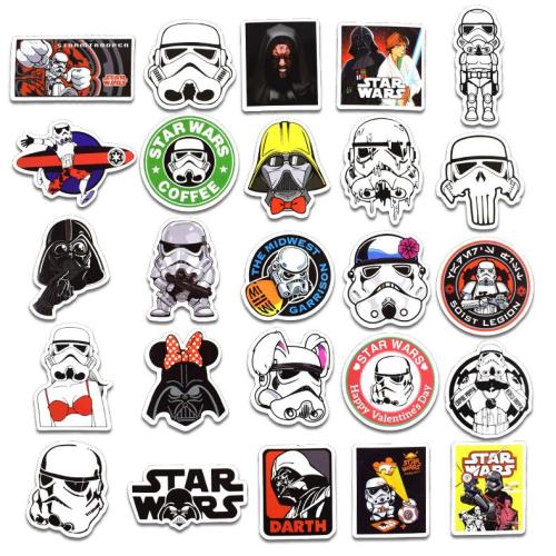 Star wars Cartoon ( 100 Pcs )