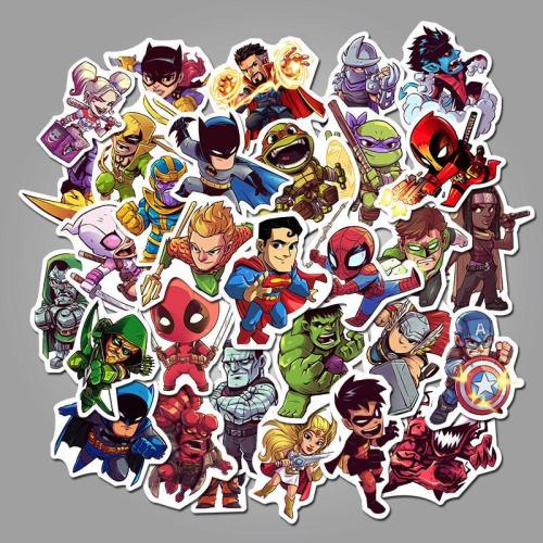 Super Hero Cartoon ( 50 Pcs )