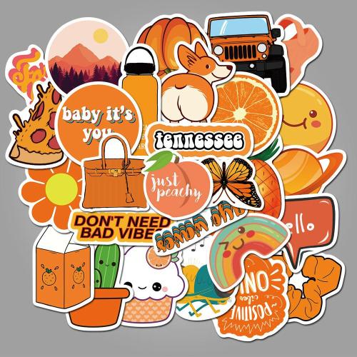 Cute Orange Cartoon ( 50 Pcs )