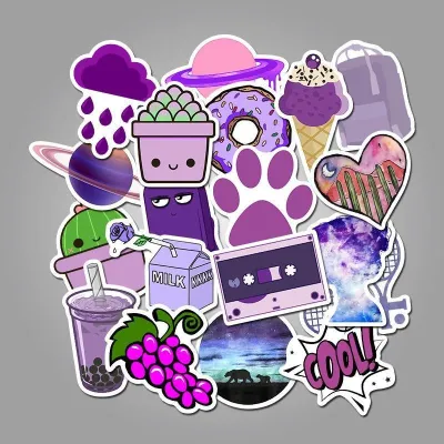 Vsco Purple ( 50 Pcs )