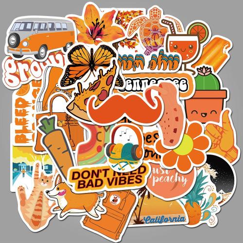 Cute Orange Cartoon ( 50 Pcs )