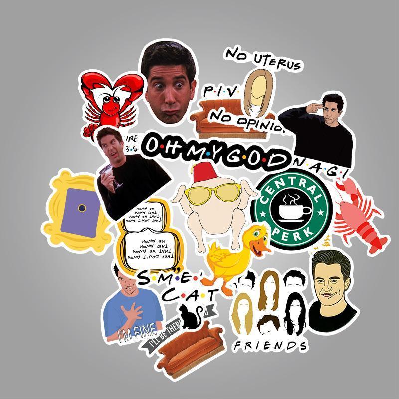 Friends Cartoon ( 50 Pcs )