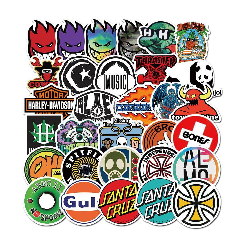 Skateboard Brand ( 50 Pcs )