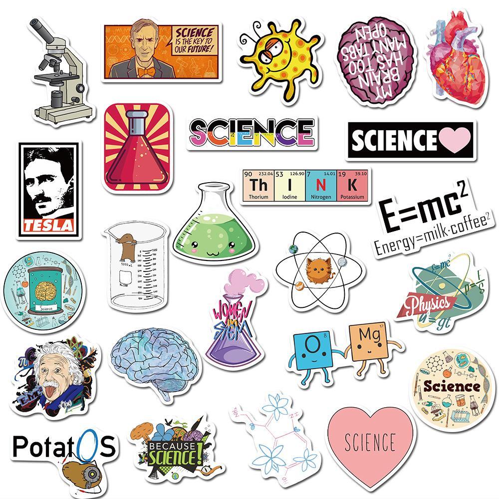 Science Cartoon ( 50 Pcs )