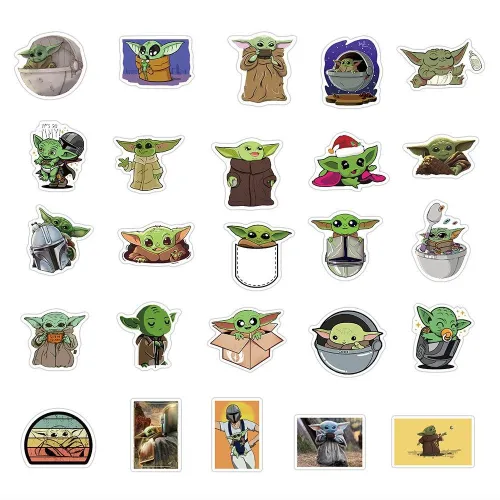 Baby Yoda ( 50 Pcs )