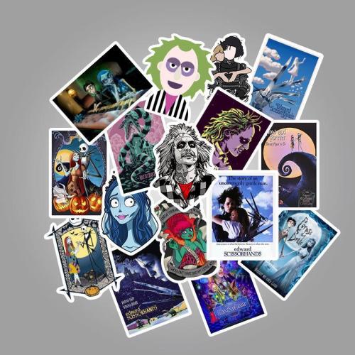 Edward Scissorhands Cartoon ( 50 Pcs )