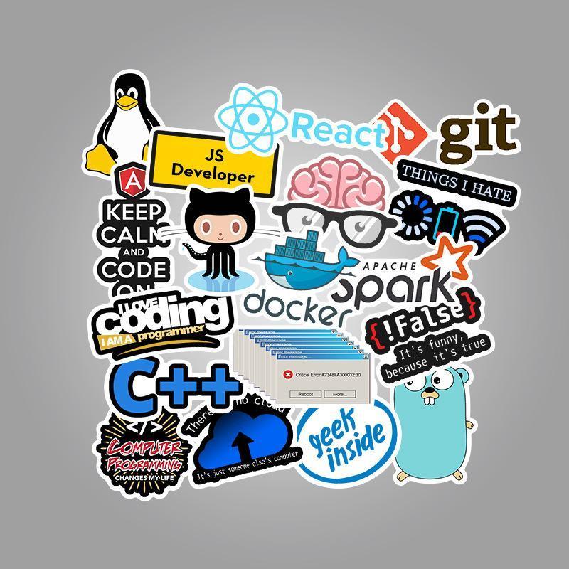 Software Developer Cartoon ( 50 Pcs )